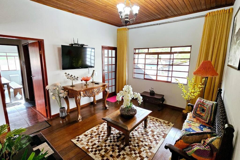 Вилла Casa Dos Coelhos, 750M Do Centro, Ate 12 Pessoas Тирадентис Экстерьер фото